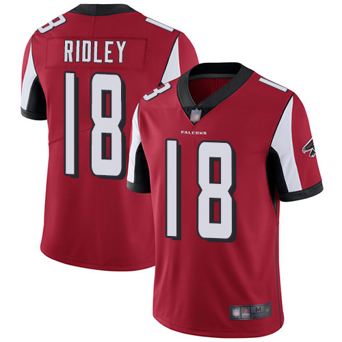 Atlanta Falcons Limited Red Men Calvin Ridley Home Jersey NFL Football #18 Vapor Untouchable